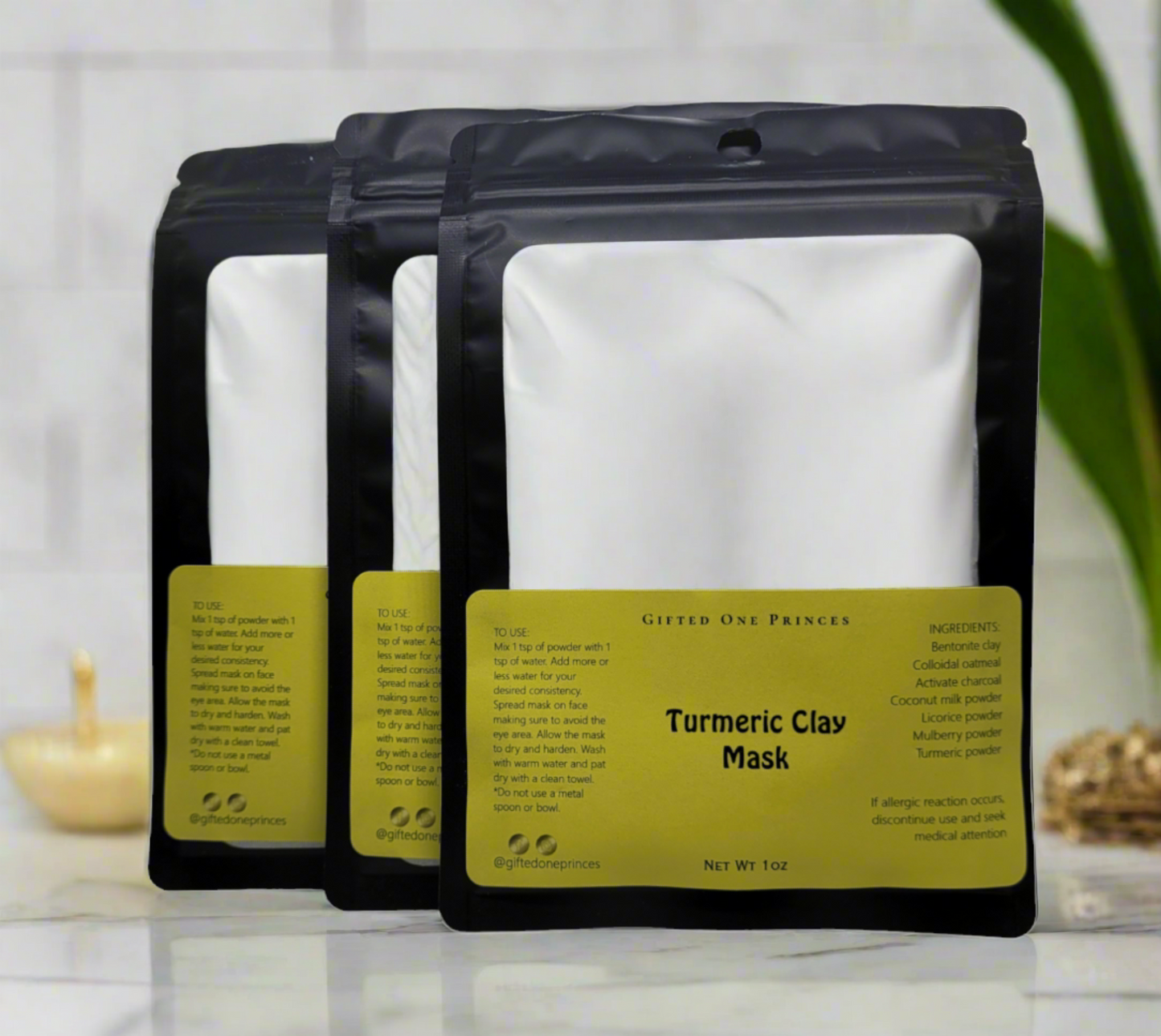 Turmeric Clay mask