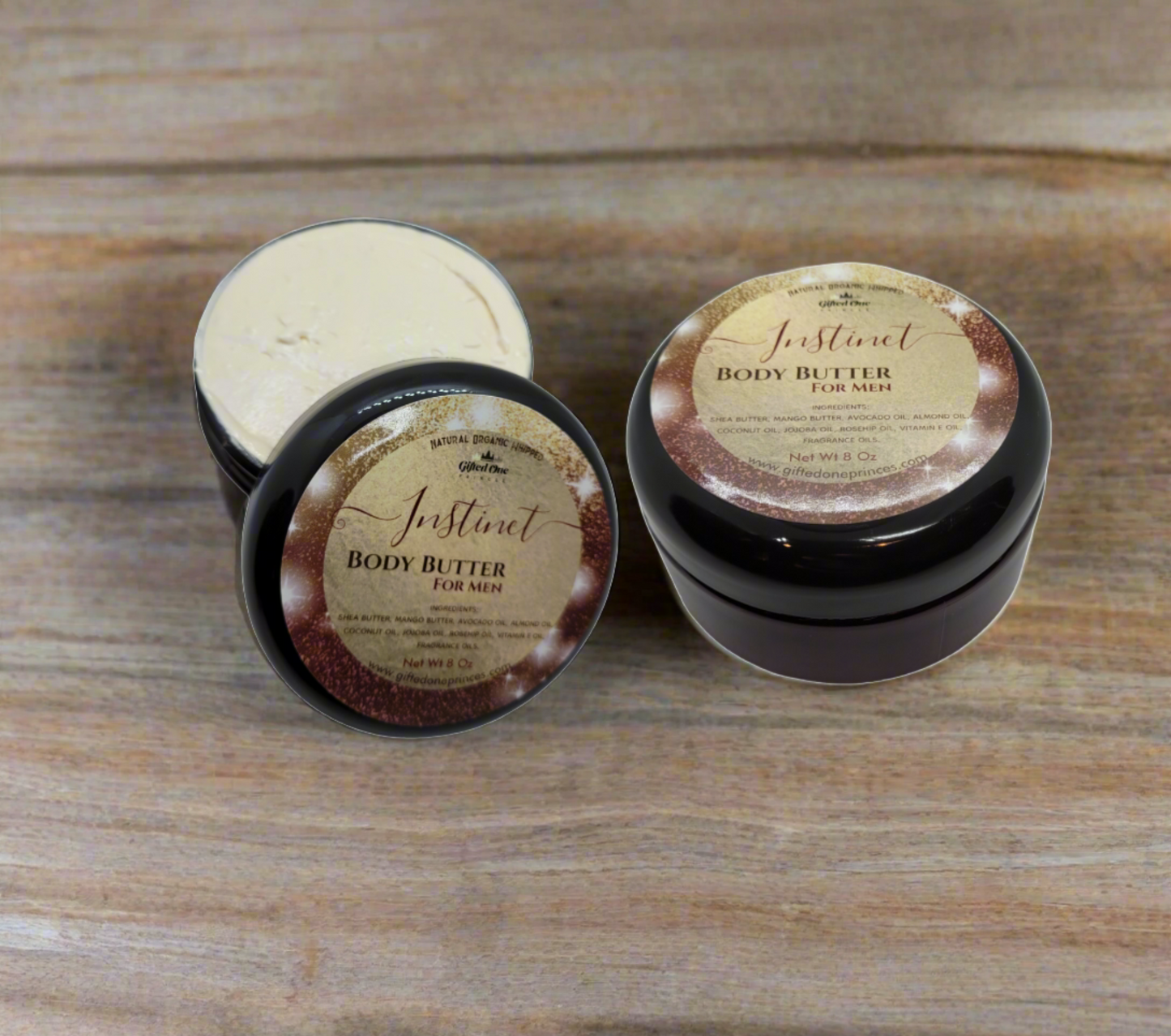 Instinct body butter for men