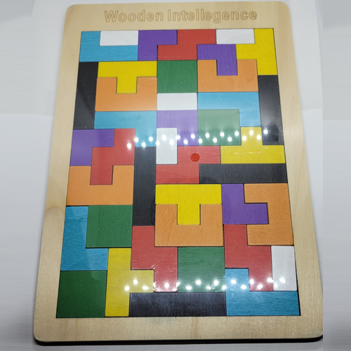 Tetris Wooden Game