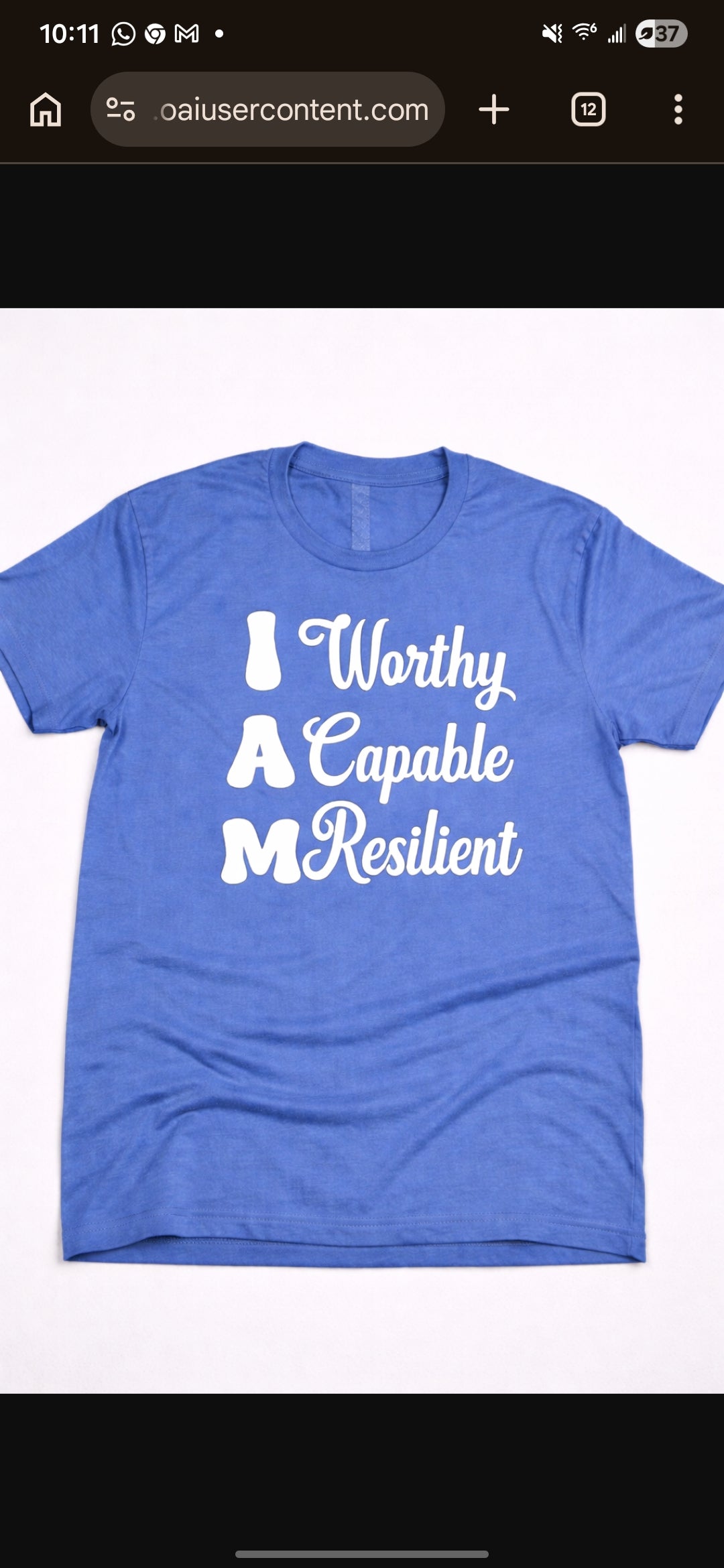 Worthy Short sleeve T-shirt