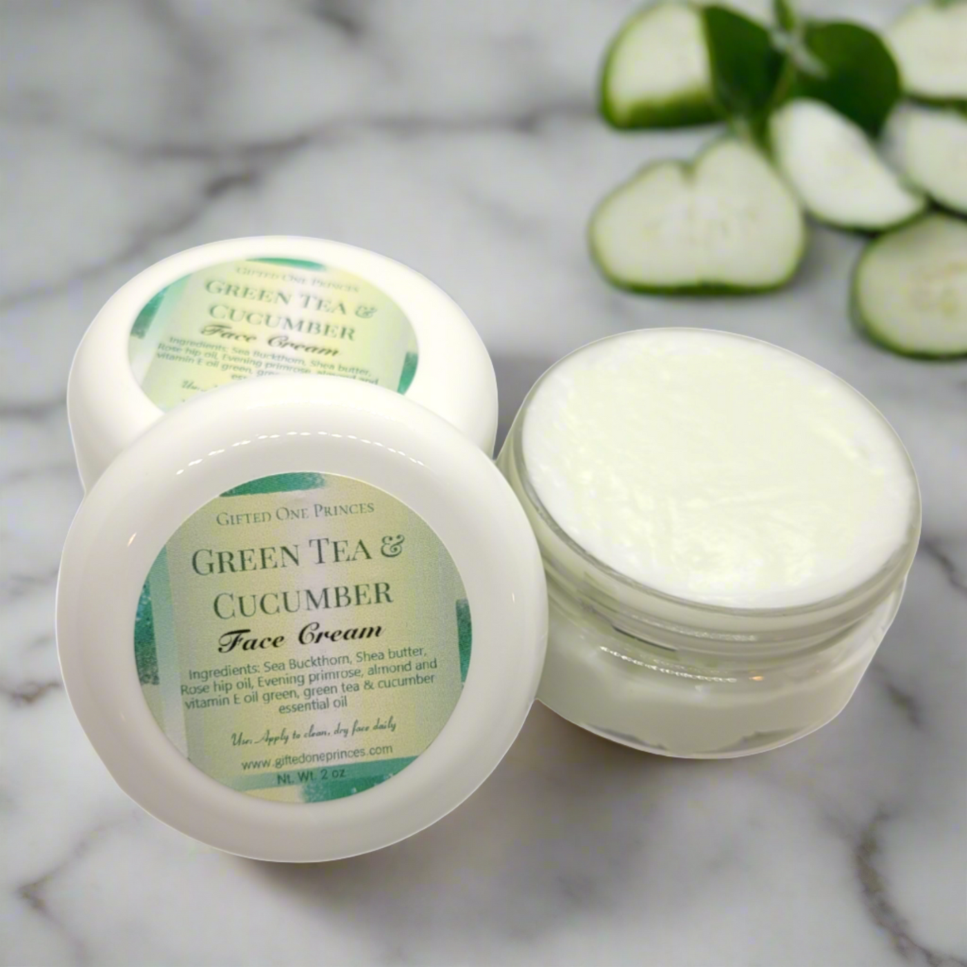 Green Tea & Cucumber Face Cream